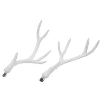 Walmart Raindrops 8 Pairs of Fake Antler Christmas Decor Antler Headdress DIY Accessory (White) offer