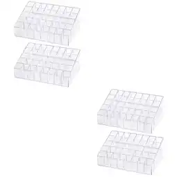 Walmart 2 PCS Lipstick Display Stand Countertop Holders Gloss Cabinet White offer