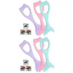 Walmart Raindrops 6 pcs Mascara Shield Mascara Guard Eyelash Comb Applicator Eyelash Tool Cosmetic Tool offer