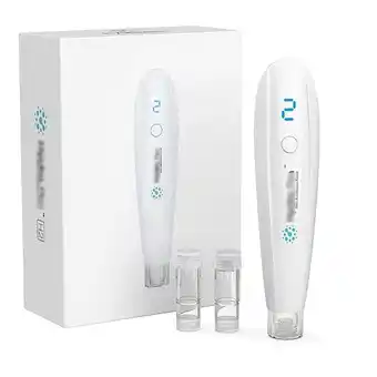 Walmart Electric Wireless H2 Skin Pen Machine with 2PCS Replacement Cartridges offer