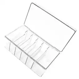 Walmart Eyelash Extension Storage Box with Lid Desktop (striped Lid) Mini Cover Decor offer