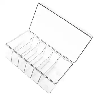 Walmart Eyelash Extension Storage Box with Lid Desktop (striped Lid) Mini Cover Decor offer
