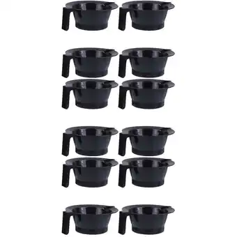 Walmart Raindrops 12 pcs Tinting Bowl with Handle Plastic Hair Coloring Bowl for Nail Salon offer