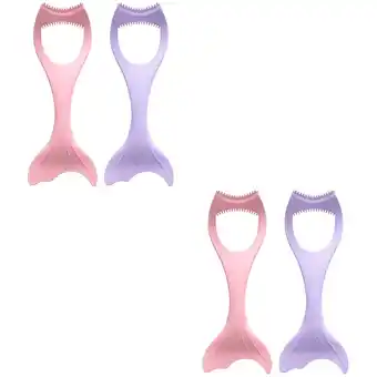 Walmart Raindrops 4 pcs Eyeliner Aids Multi-purposes Make Up Tools Silicone Mascara Drawing Aids offer
