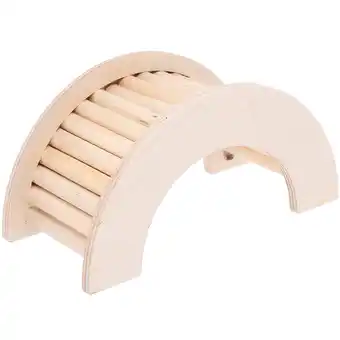 Walmart Hamster Nest Climbing Ladder Multifunctional Wooden Stand Attic Toy Rat Toys Hamster Toy offer