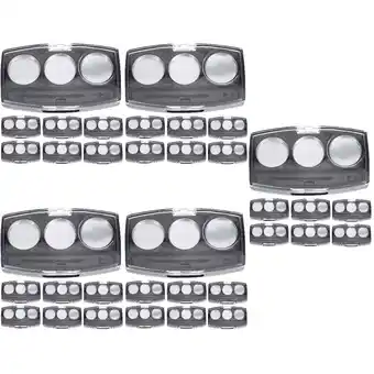 Walmart Set of 5 Eyeshadow Storage Case Cosmetic Pans DIY Tray offer