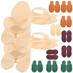 Walmart Raindrops 36 Pairs of Disposable Slippers Pedicure Slippers Anti- -flops (Random Style) offer