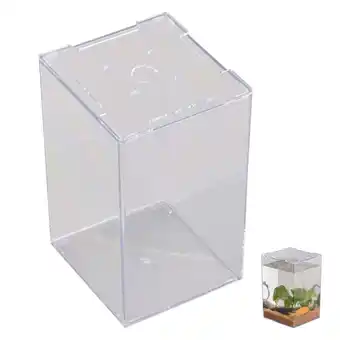 Walmart Betta Fish Tank Desktop Aquarium Decor Container Miniture Decoration Accessories offer