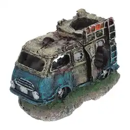 Walmart Resin Fish Tank Decor Car Shape Adornment for Aquarium Fish Hidden House offer