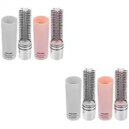 Walmart Raindrops 4 pcs Retractable Hair Hair Roller Comb Styling Roller Hairbrush Women Roll Hairbrush offer