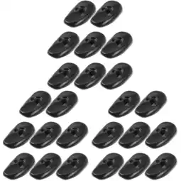 Walmart Raindrops 24 pcs Hair Dyeing Ear Cover Silicone Ear Protector Barber Salon offer