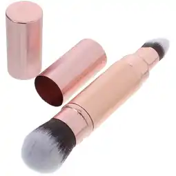 Walmart 4pcs Dual-ended Makeup Brush Retractable Concealer Brush Foundation Brush Cosmetics Makeup Tool offer