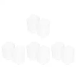 Walmart Raindrops 8 pcs Makeup Brush Organizers Vanity Table Make Up Organizers Clear Brush Holders offer