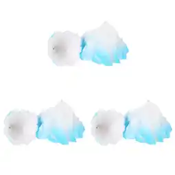 Walmart Raindrops 6 Pcs Aquarium Landscaping Decoration Fish Tank Floeberg Prop Ice Mountains Ornament offer