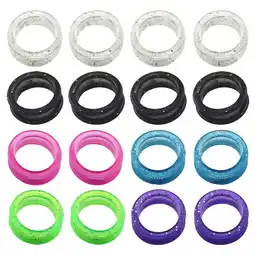 Walmart 16 Pcs Scissors Silicone Ring Curved Shears Dog Grooming Barber Clippers The offer