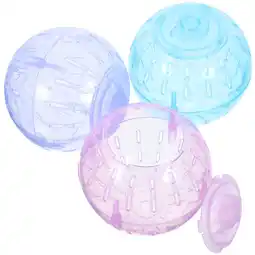 Walmart 6 PCS Hamster Ball Chic Toy Pet Supplies Mini Ball Plaything offer