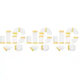 Walmart 3 Sets Hamster Pet Rat Cage Animals Chinchilla Yellow offer