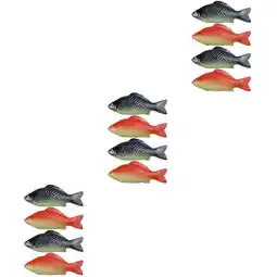 Walmart Raindrops 12 Pcs Imitated Fish Ornament Fake Fish Toy Creative Children Toy Home Decoration offer