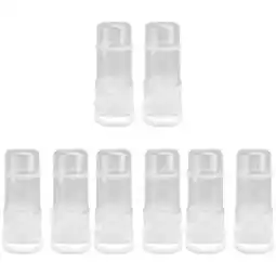 Walmart Raindrops 8 Pcs Automatic Drinking Water Food Bowl Farm Household Birds Drinkers (White) offer