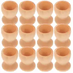 Walmart Raindrops 96 Pcs Modern Egg Cups Refrigerator Egg Tray Containers Hand Drawing Egg Holders offer