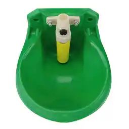 Walmart Raindrops 3 pcs Drinking Bowl Water Fountain Automatic Waterbowl for Sheep Cattle (Green) offer