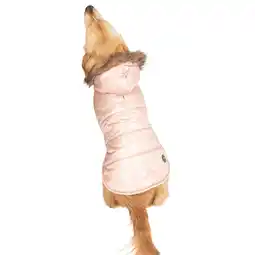 Walmart Justice Reversible Puffer Jacket, Champagne, S offer