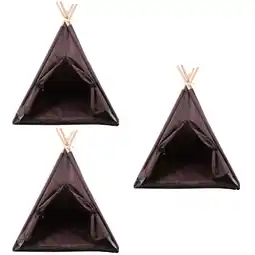 Walmart Set of for Dogs Pet Tent Hiding Tent for Home 40X40X50CM Coffee offer