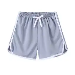 Walmart IROINNID Summer Gril's Casual Comfy Printed Shorts Elastic Beach Pants offer