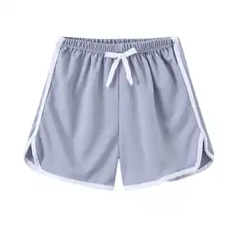 Walmart IROINNID Summer Gril's Casual Comfy Printed Shorts Elastic Beach Pants offer