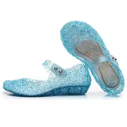 Walmart ATOGUTA Dress Shoes for Girls Wedge Princess Sandals Dance Party Cosplay Jelly Shoes offer
