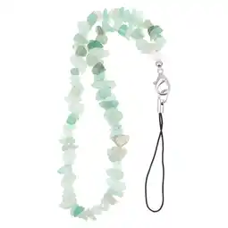 Walmart Creative Phone Lanyard with Crystal Stones Natural Phone Rope for 2pcs offer