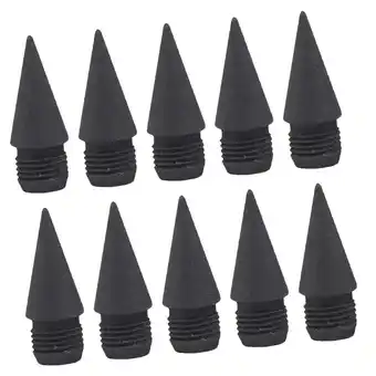 Walmart Raindrops Graphite Pencil Replacement Tips for Home Use Black Color 10 Pieces Lightweight Portable offer