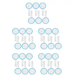 Walmart Raindrops 30 Pcs Game White Boards Single Sided Paddles Handheld Whiteboards Padding Whiteboards offer