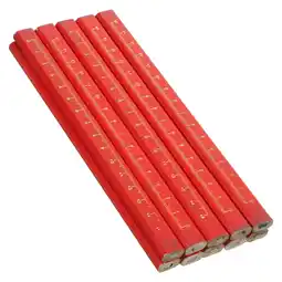 Walmart unbranded 50 Pcs Construction Pencils Woodworking Marking Scale Woodworker offer