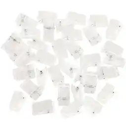 Walmart unbranded 35 Pcs Tape Self-Adhesive Clip Badge Straps Attachments Work offer