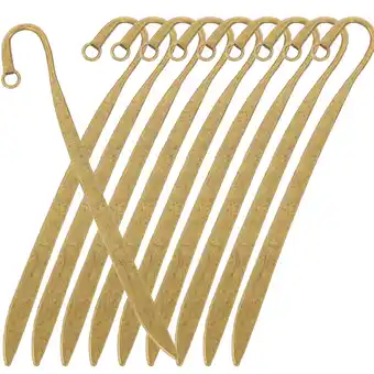 Walmart 10 Pcs DIY Making Charms Vintage Book Marks Antique Bookmark offer