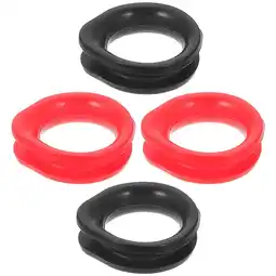Walmart 4 Pcs Basket Scissors Silicone Ring Easy to Hold Scissors Office 3X3CM offer
