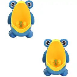 Walmart Raindrops 2 pcs Boy Training Urinal Shape Potty Baby Boy Toilet Boy Urinal Trainer offer