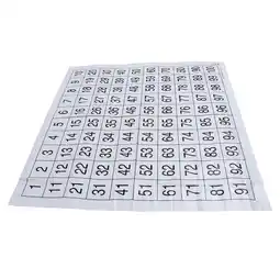 Walmart 1 Set Children Numbers 1 to 100 Wall Chart for Preschool Learning Poster offer