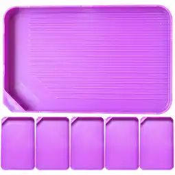Walmart 6 Pcs Flash Cards Revision Sieve Disc Bead Holder Storage Tray offer