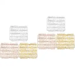 Walmart Raindrops 6 pcs Felt Letter Board Plastic Characters Numbers Symbols Letter Message Board offer