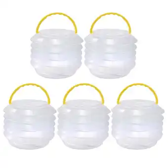 Walmart 5 Sets Cup Folding Pencil Holder Fishing Brush Washing Bucket 10X9.5cm offer