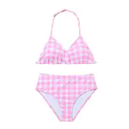 Walmart Toddler Baby New Girls' Swimwear Separate Plaid Girls' Swimwear Bikini for Child Size 11-12 Years offer