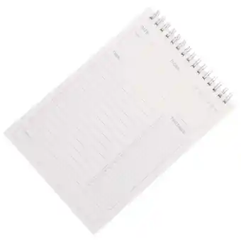 Walmart unbranded Daily Desk Notepad To-do List Pads Planners Notebook with Reminders Tracker offer
