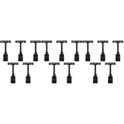 Walmart Set of 3 Shelves Labels Advertising Clip Plastic Display Clips Tag Clamps offer