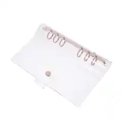Walmart Raindrops 2 pcs PVC Notebook Folder with Snap Button Closure Loose-Leaf Binder Protector offer