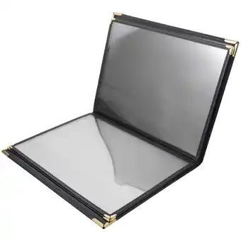 Walmart unbranded Book Flip Folder Marching Band Dining Table Menu Case Binder offer