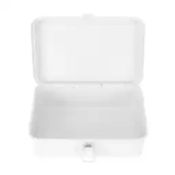 Walmart Desktop Sundries Organizer Storage Bins with Lids Elegant Buttons Snack Container Work White offer