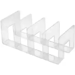 Walmart 2 Pieces Organizer Folder 4 Bookends Document Rack Magazine Storage offer