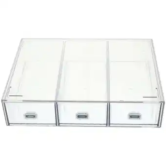 Walmart unbranded Desktop Storage Box Organization and Cube Office Desks Vanity Table offer